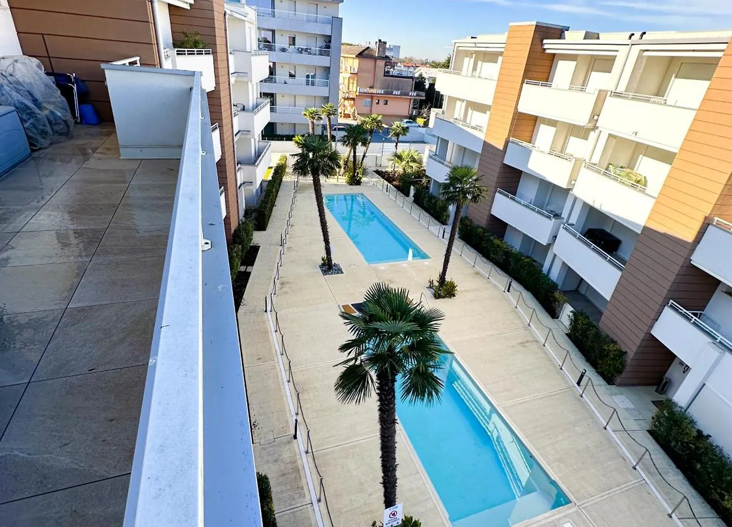 Appartamento Piscina, Vicno Al Mare - Le Palme Lido di Jesolo 0*,